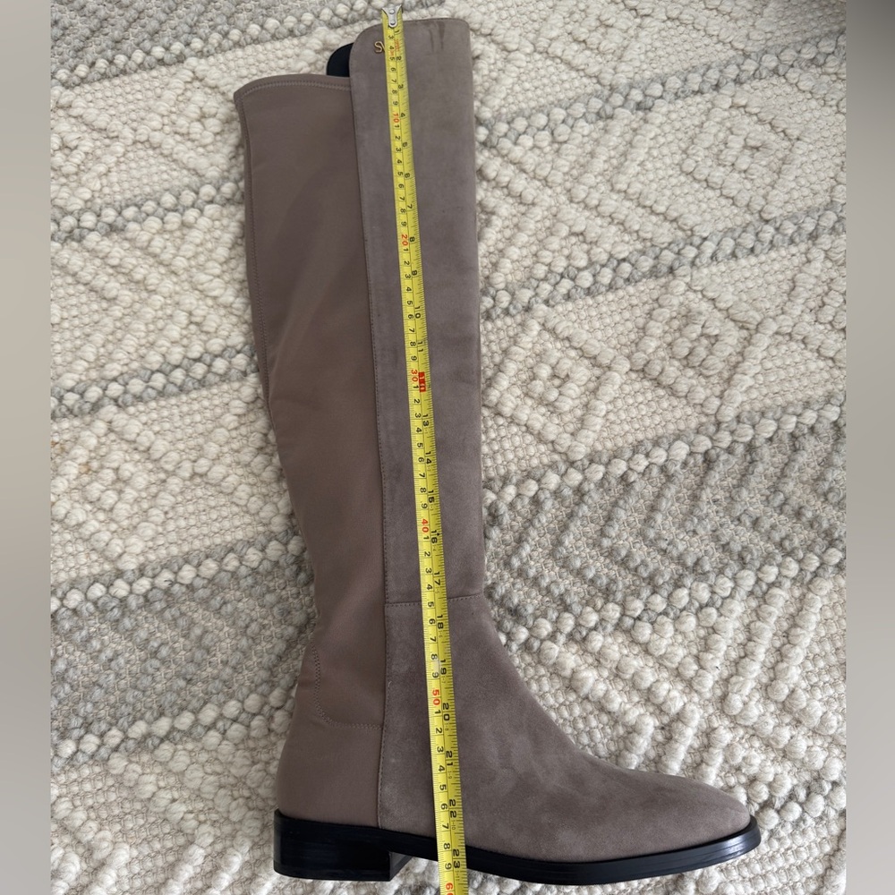 Stuart Weizman Over the Suede Knee-High Boots - Picture 15 of 15